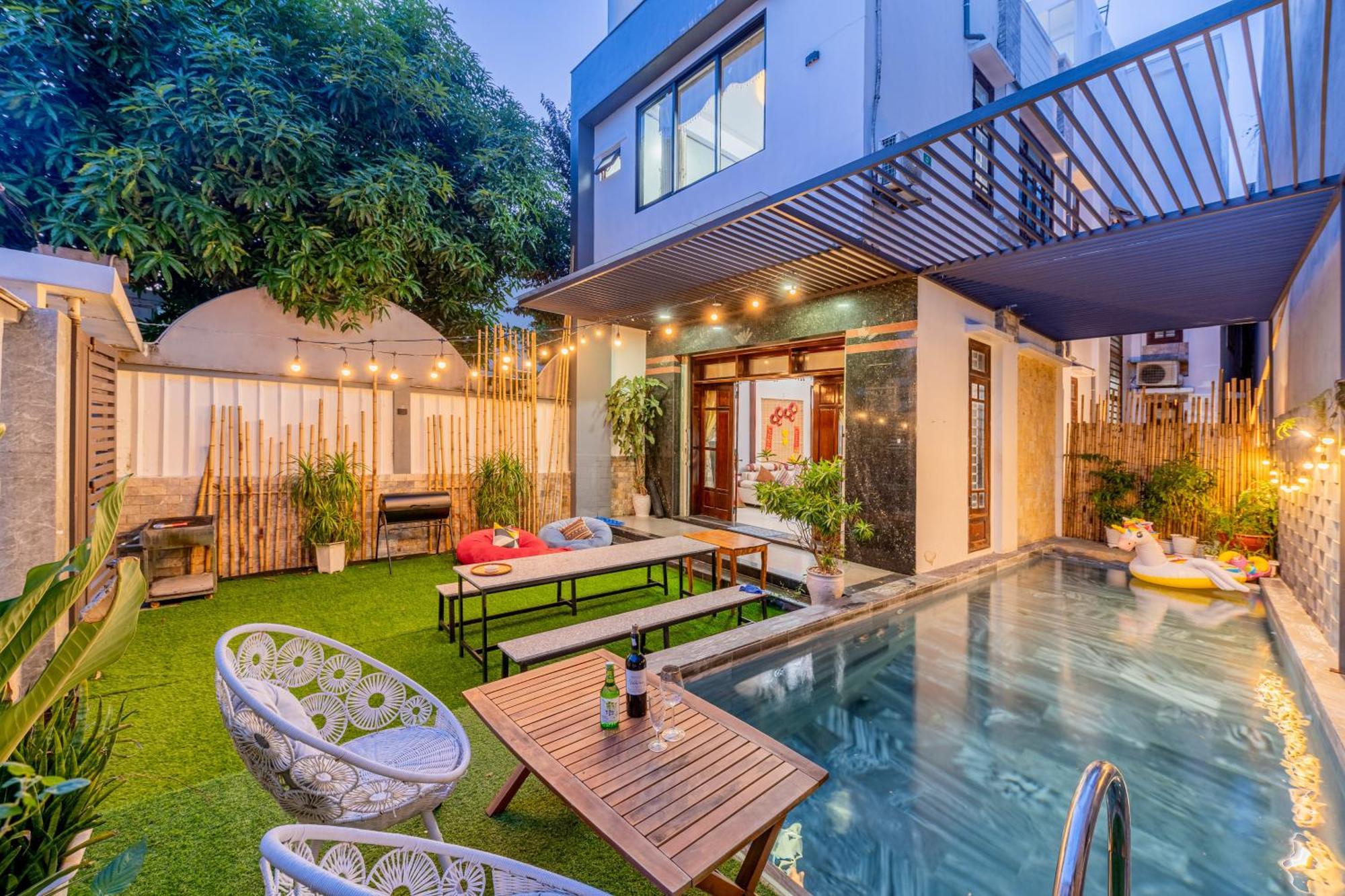 Hm Villa - Free Pick-Up My Khe Beach Дананг Экстерьер фото
